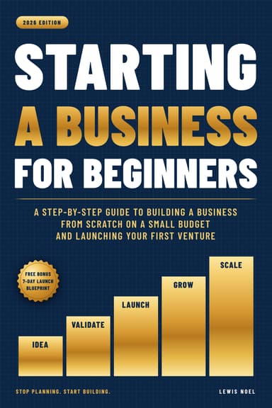 Starting a Business for Beginners cover